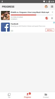 Free Video Downloader android App screenshot 4